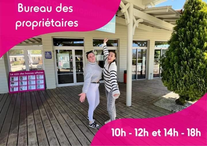 Mobil Home 43 Dans Camping 4 Etoiles Gastes Экстерьер фото
